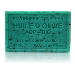 Savon 125gr à l'huile d'olive Bio - MENTHE BROYEE