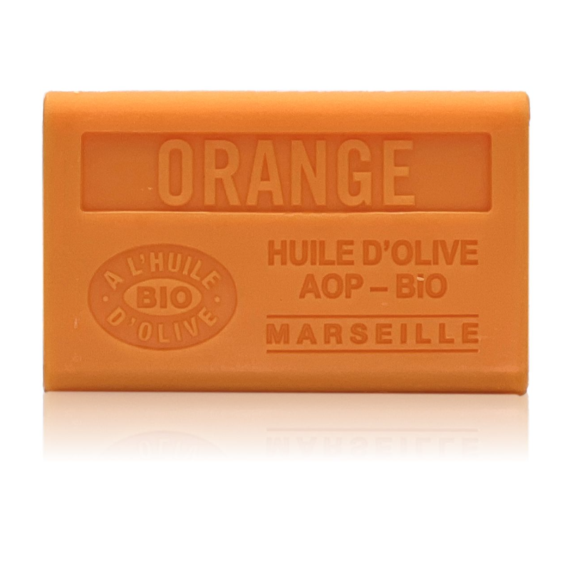 Savon 125gr à l'huile d'olive Bio - ORANGE