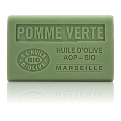 Savon 125gr à l'huile d'olive Bio - POMME VERTE