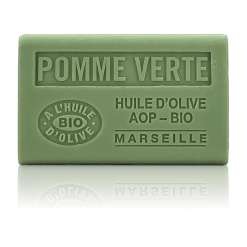Savon 125gr à l'huile d'olive Bio - POMME VERTE
