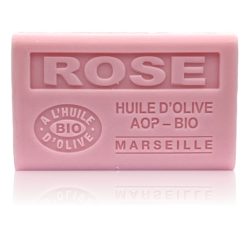 Savon 125gr à l'huile d'olive Bio - ROSE