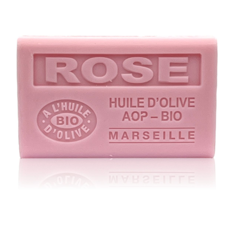 Savon 125gr à l'huile d'olive Bio - ROSE