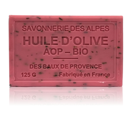 Savon 125gr à l'huile d'olive Bio - VIGNE ROUGE