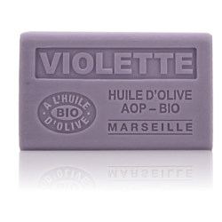 Savon 125gr à l'huile d'olive Bio - VIOLETTE