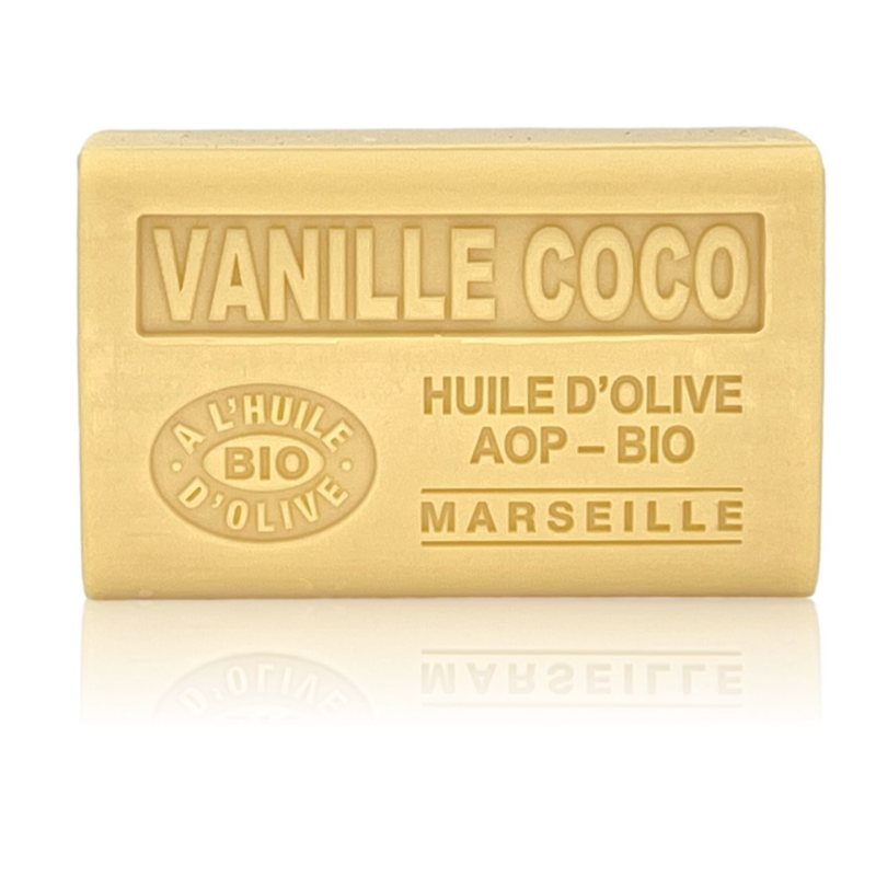 Savon 125gr à l'huile d'olive Bio - VANILLE COCO
