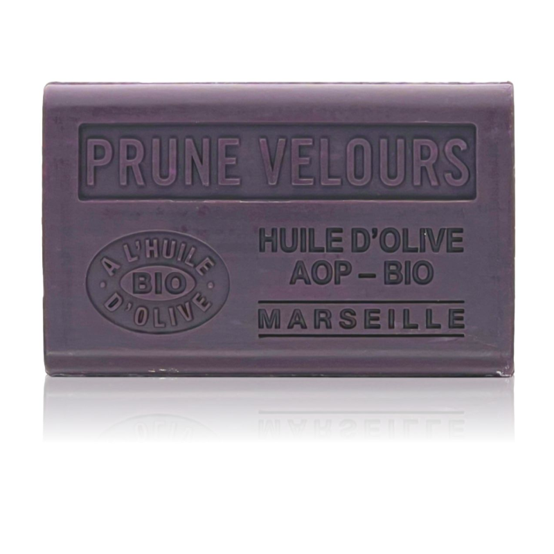 Savon 125gr à l'huile d'olive Bio - PRUNE VELOURS