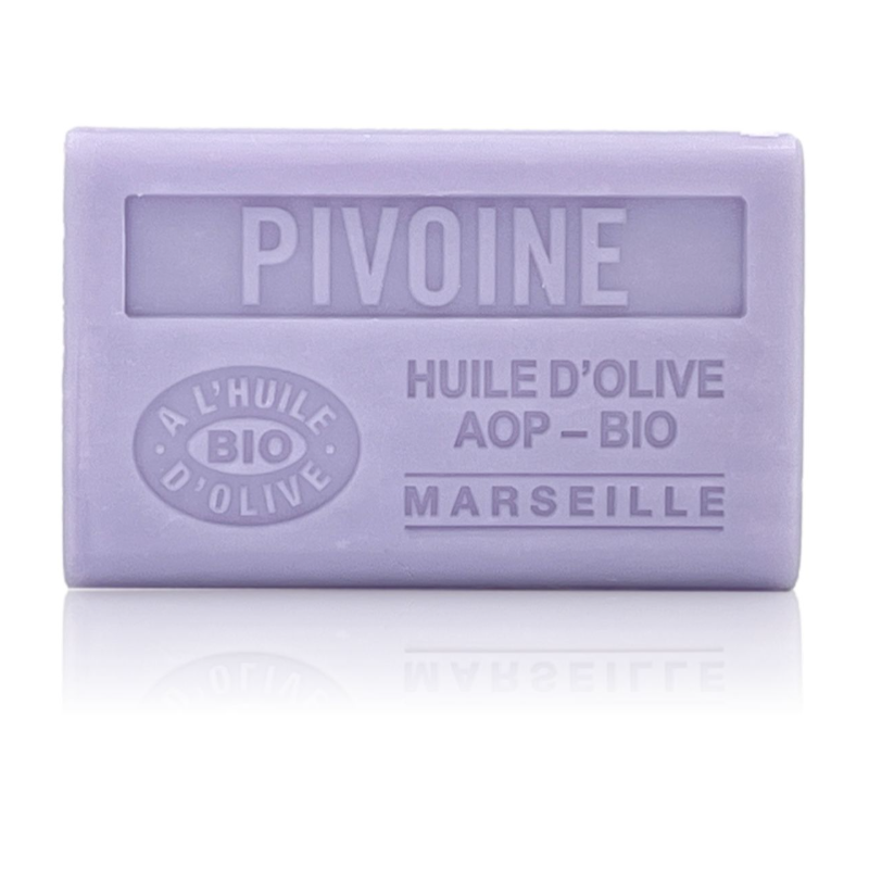 Savon 125gr à l'huile d'olive Bio - PIVOINE