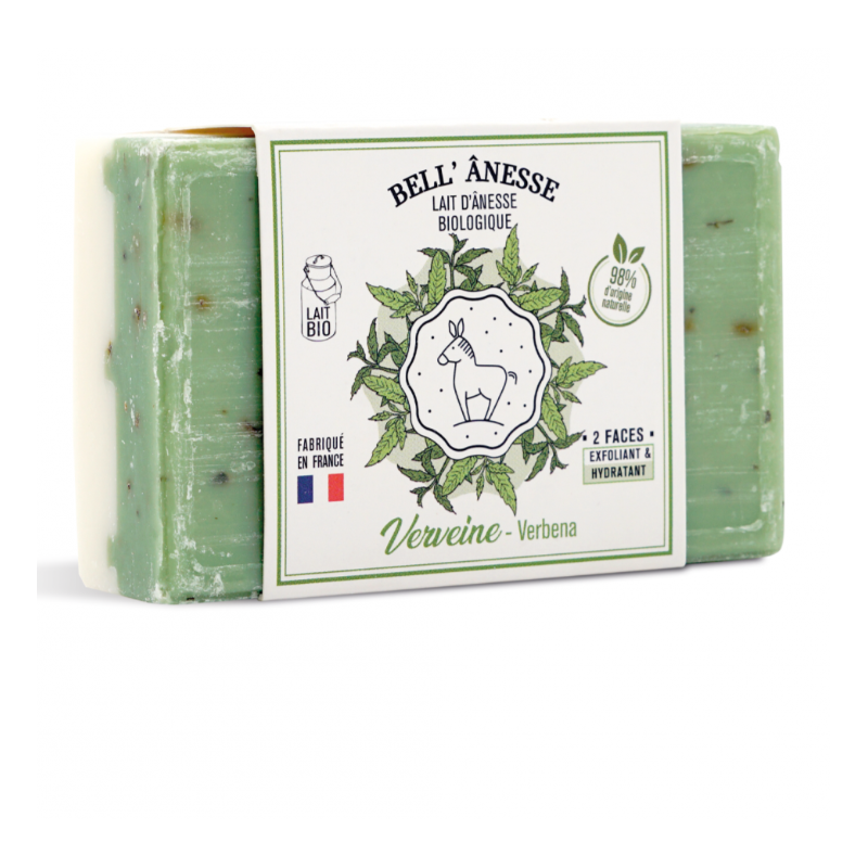 Savon Duo au Lait d'Ânesse 125gr - VERVEINE