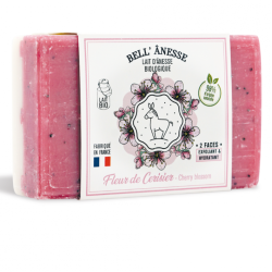 Savon Duo au Lait d'Ânesse 125gr - FLEUR DE CERISIER