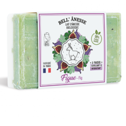 Savon Duo au Lait d'Ânesse 125gr - FIGUE