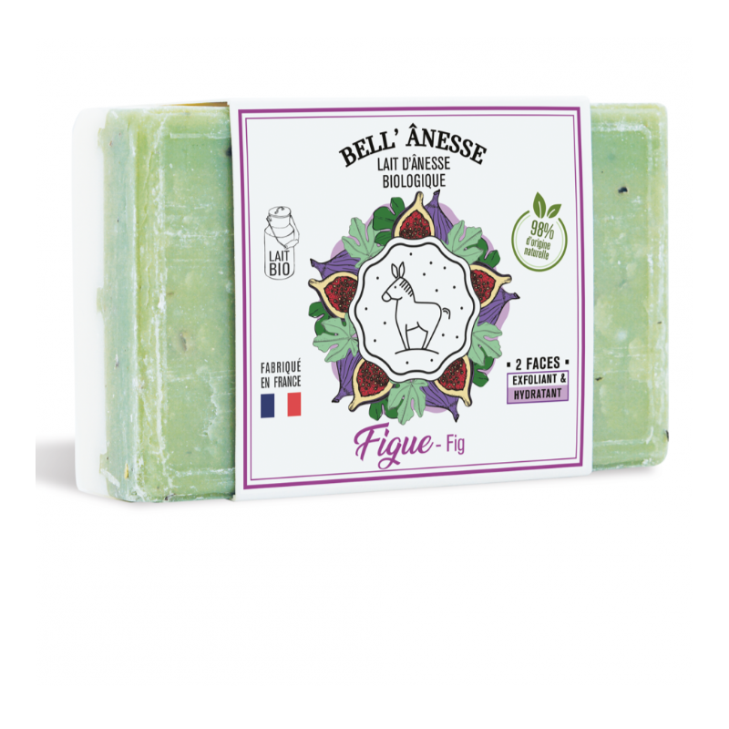 Savon Duo au Lait d'Ânesse 125gr - FIGUE