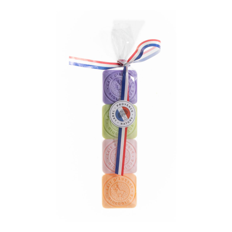 PACK SAVON 30GR AU LAIT D'ÂNESSE - 4 pièces