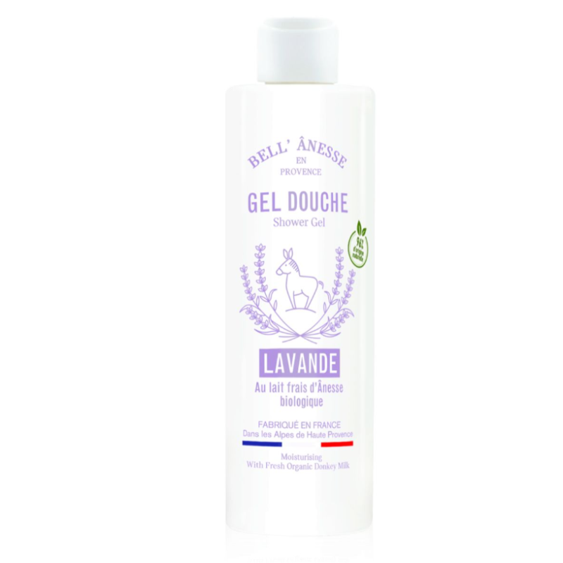 Gel Douche 250ml au LAIT D'ANESSE BIO - LAVANDE