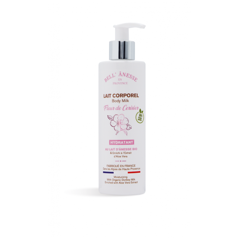 Lait corporel 250ml LAIT D'ANESSE - FLEUR DE CERISIER