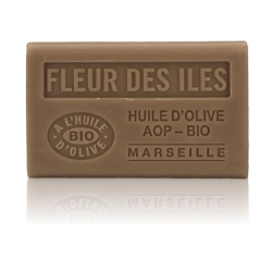 Savon 125gr à l'huile d'olive Bio - FLEUR DES ÎLES
