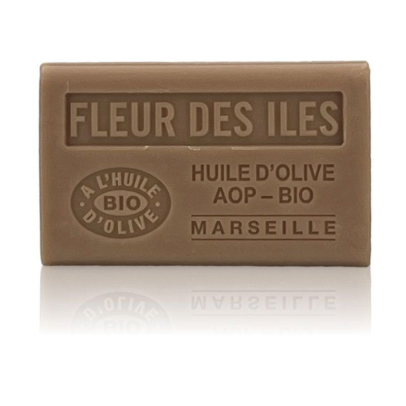 Savon 125gr à l'huile d'olive Bio - FLEUR DES ÎLES