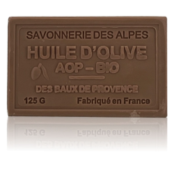 Savon 125gr à l'huile d'olive Bio - CHOCOLAT