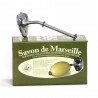 Porte savon mural - acier inoxydable mat